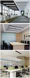 Modern Aluminum Office Shop Decorative Pendant Light Led Recessed Linkable Linear Light Jiehui Lighting Appliance  