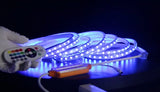 Manual Button  Changeable  Pure Copper Wire RGB 100M AC 220V 5050 SMD Led Strip Light Jiehui Lighting Appliance  