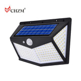 solar wall fence mounted light  20 led solar wall light outdoor wireless waterproof  design super bright security garden light