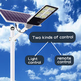 Light+Remote Control Waterproof Ip65 Led Garden Light Outdoor Aluminum Solar Street Light