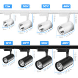 2022 New Design High Lumen Minimalist System Compatible Magnetic 10W 20W 28W 34W Track Lights