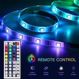 50ft Led Strip Lights Tenmiro Smart Led Light Strips Music Sync Color Changing LED Lights App Control freeshipping - Jiehui Lighting Appliance