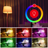 E26/e27 Base 9w Bulb Smart Led Bulb Wifi Led Light Rgb Multicolor Dimmable Bulb freeshipping - Jiehui Lighting Appliance