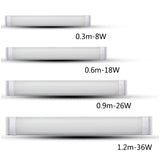 1.2m 36w LED tube light with fixture waterproof 1200mm 4ft commercial lighting Led Tubes LED tri-proof Light freeshipping - Jiehui Lighting Appliance