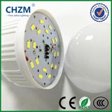 Made in china led bulb light 5W E27 AC220-240V 5630 SMD PC board led lamp lighting with flat cover freeshipping - Jiehui Lighting Appliance