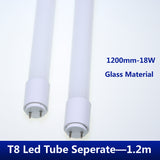 High brightness Glass t8 Led tube 1200mm 4ft 18W smd5630 70leds led lamp light AC175 - 265V warm white / cool white freeshipping - Jiehui Lighting Appliance