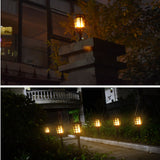 Solar-powered Flame Lamp Waterproof 96LEDs Dancing Flickering Torch LED Lights freeshipping - Jiehui Lighting Appliance