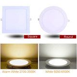 slim isolated IP44 one year warranty round led surface mounted panel light freeshipping - Jiehui Lighting Appliance