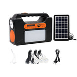 Outdoor 3in1 Portable Mini Solar Light Kits System With Bt Speaker Fm Radio freeshipping - Jiehui Lighting Appliance