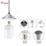 2021 New Style White T Shape Bulb 5w 10w 15w 20w 30w408w 50w 60w B22 E27 PpAluminum Led Bulb freeshipping - Jiehui Lighting Appliance