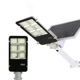 Light+Remote Control Waterproof Ip65 Led Garden Light Outdoor Aluminum Solar Street Light Jiehui Lighting Appliance  